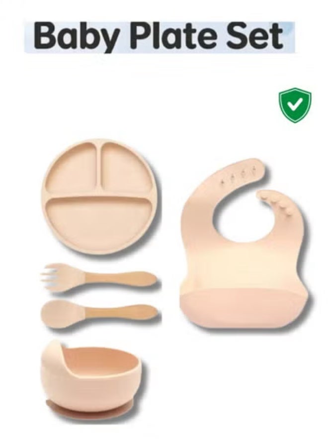 Anti-Fall Baby Feeding Set -  BPA-Free for Toddlers & Infants for little baby - Image 1
